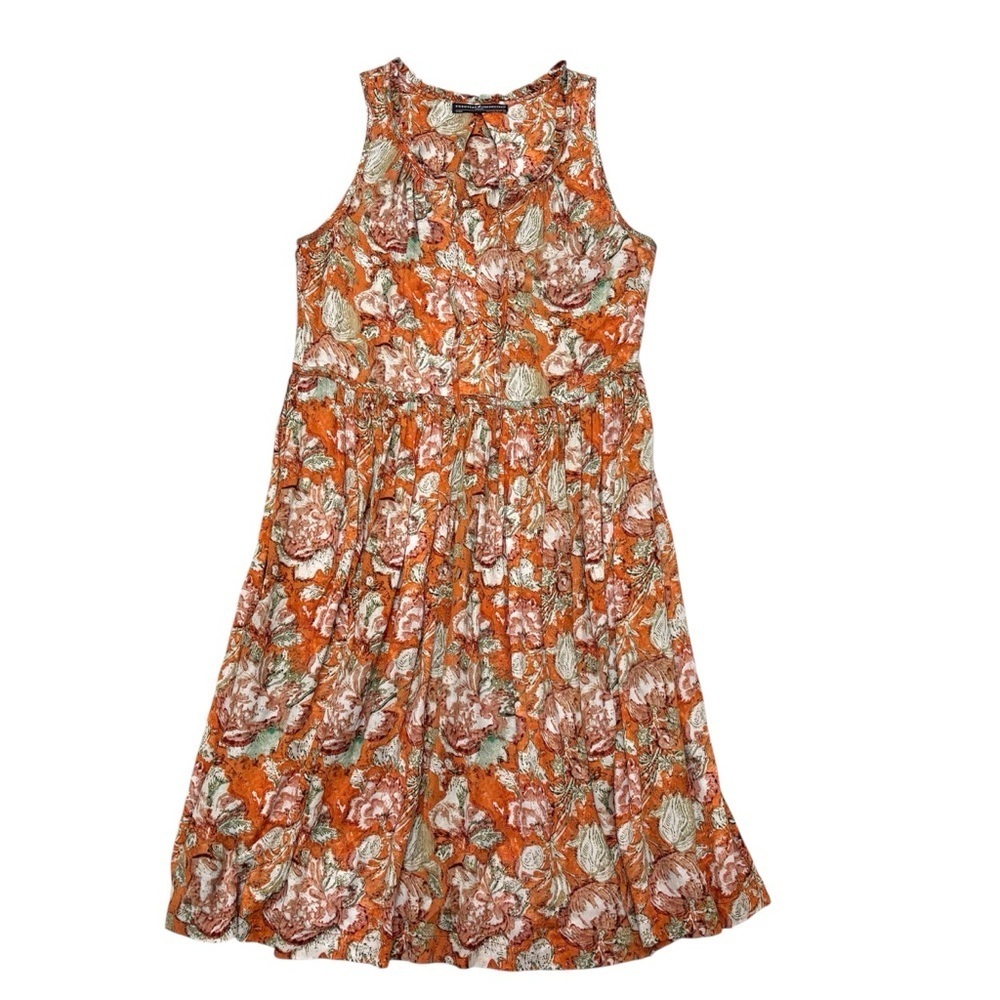 Peruvian Connection Matanzas Tank Dress Floral Flowy Bohemian Summer Size 8 - Picture 5 of 15